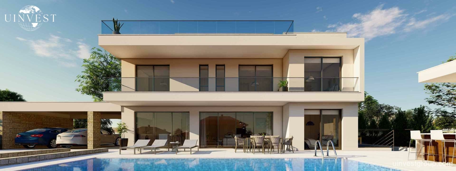 Sea caves-4 BEDROOM VILLA FOR SALE IN PEYIA, PAPHOS