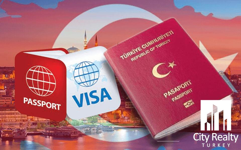 turkish passport with buying property