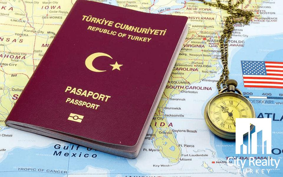 turkish passport with buying property