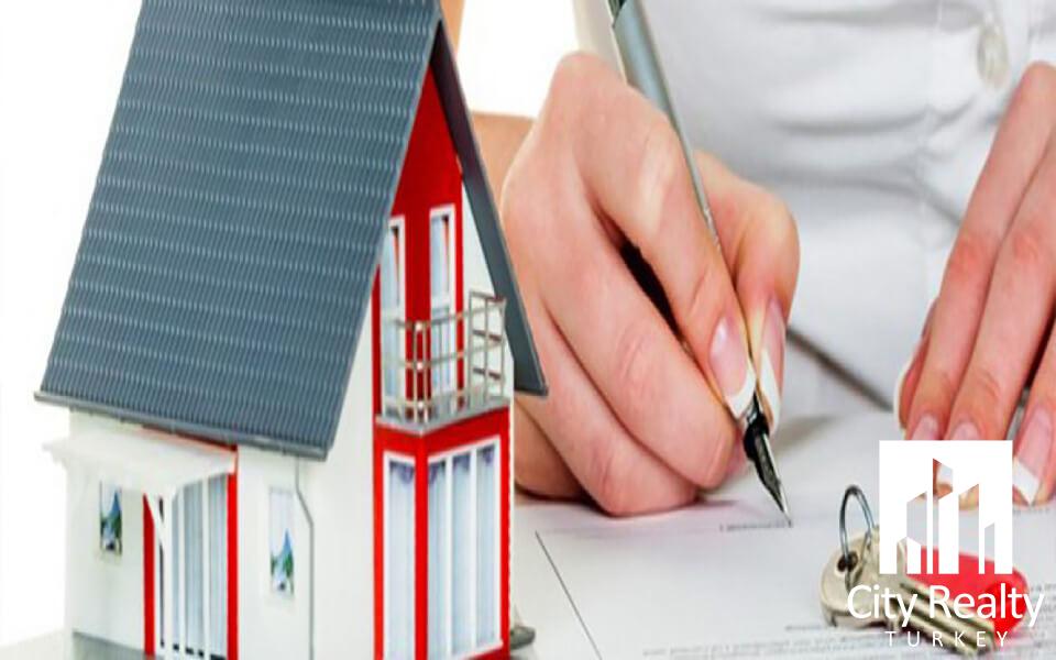 difference between blue and red real estate documents in Turkey